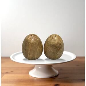Threshold Wood Egg Salt & Pepper Shakers